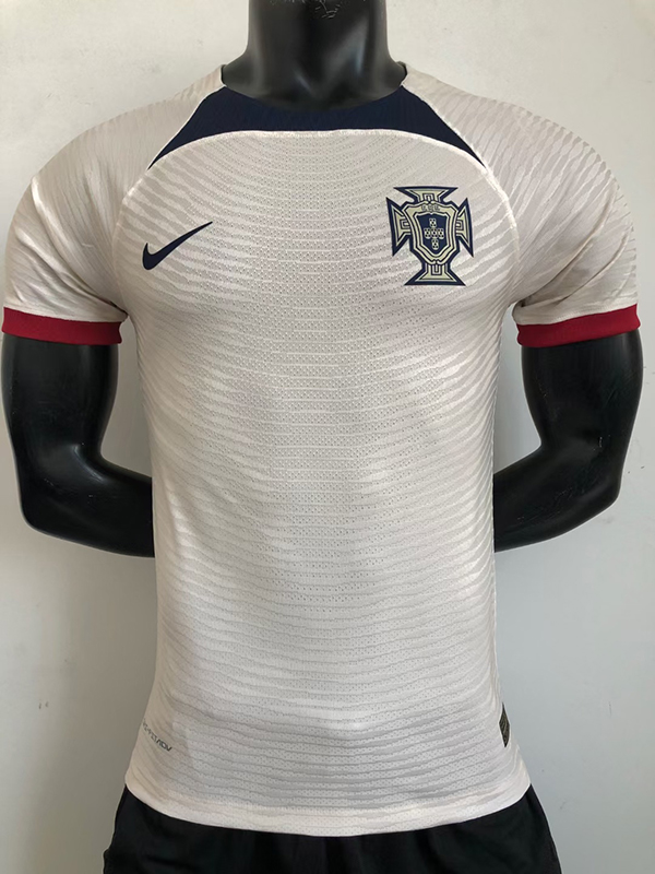 AAA Quality Portugal 2022 Training White Jersey(Player)
